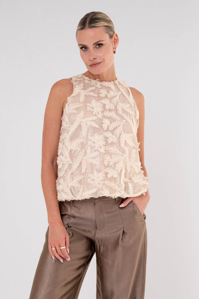 Maicazz Top Talulah Light Sand Stretchshop.nl