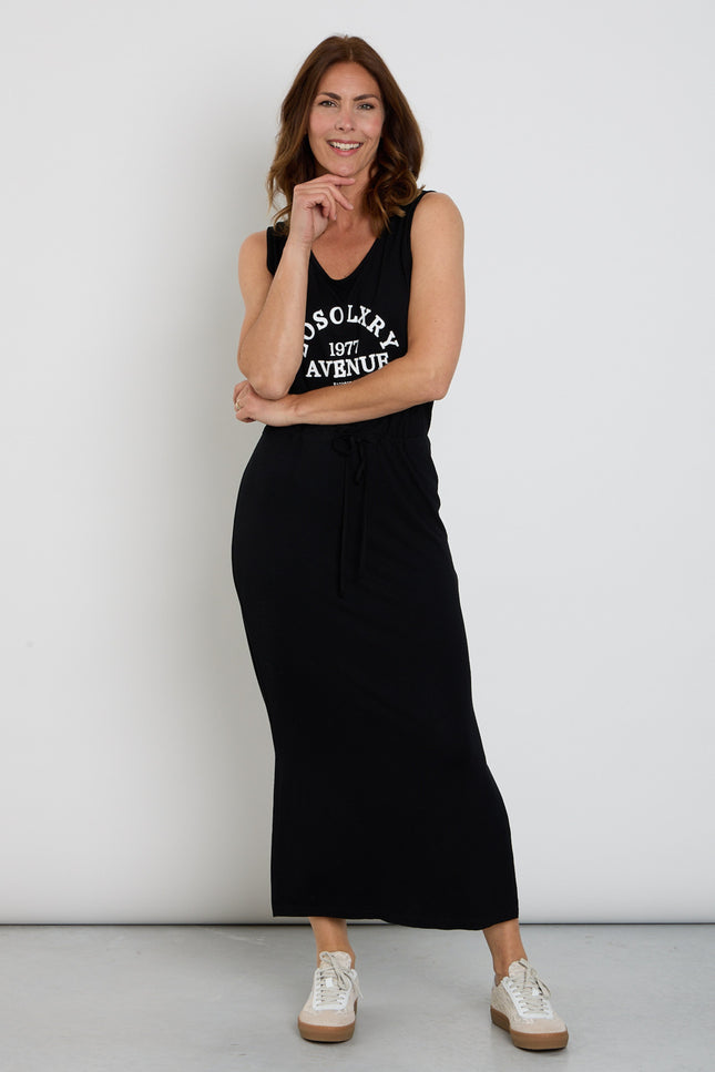Zoso Jurk Karlijn Black 263 Stretchshop.nl