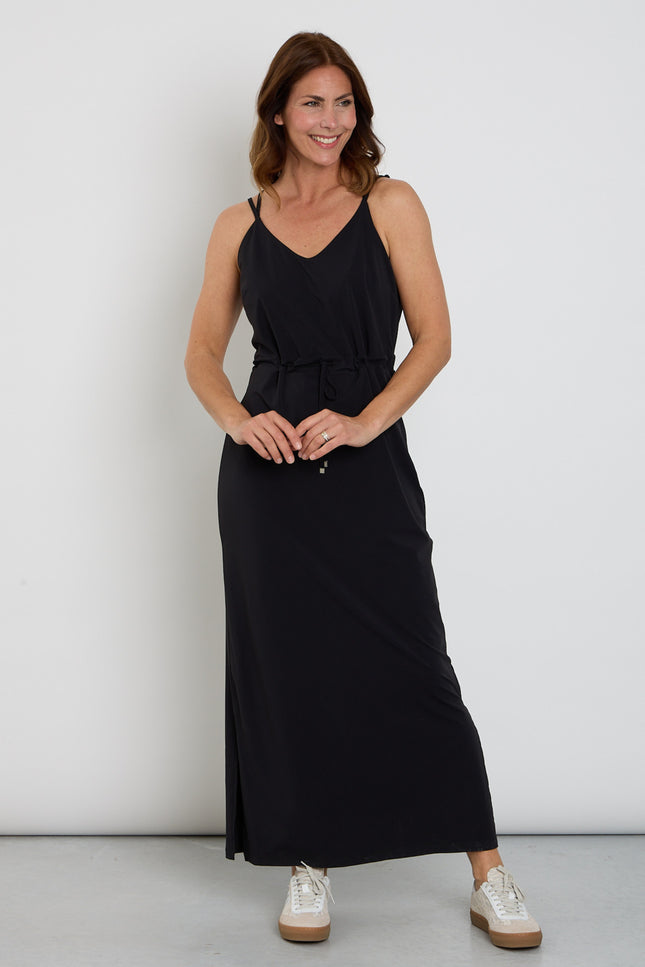 Zoso Travel Jurk Bridget Black 263 Stretchshop.nl