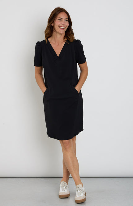 Zoso Travel Jurk Juulz Black 263 Stretchshop.nl