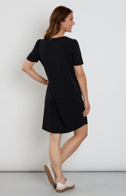 Zoso Travel Jurk Juulz Black 263 Stretchshop.nl