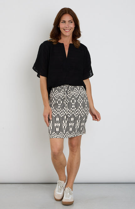 Zoso Rok Nora Black Sand 263 Stretchshop.nl