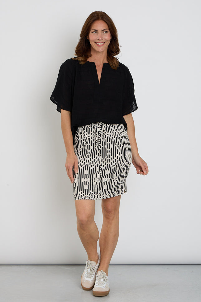 Zoso Rok Nora Black Sand 263 Stretchshop.nl