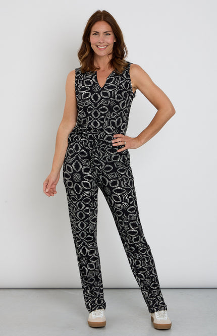 Zoso Broek Kim Black 263 Stretchshop.nl