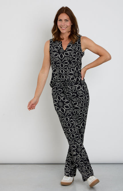 Zoso Broek Kim Black 263 Stretchshop.nl