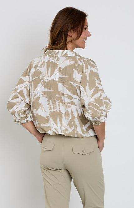 Zoso Blouse Yvette Sage 262 Stretchshop.nl