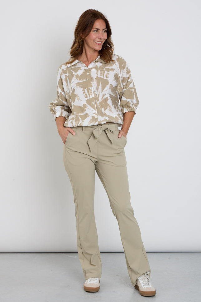 Zoso Travel Broek Belle Sage 262 Stretchshop.nl