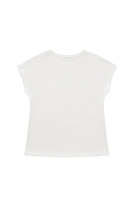 Elvira Casuals T-shirt Treasures Ecru Stretchshop.nl