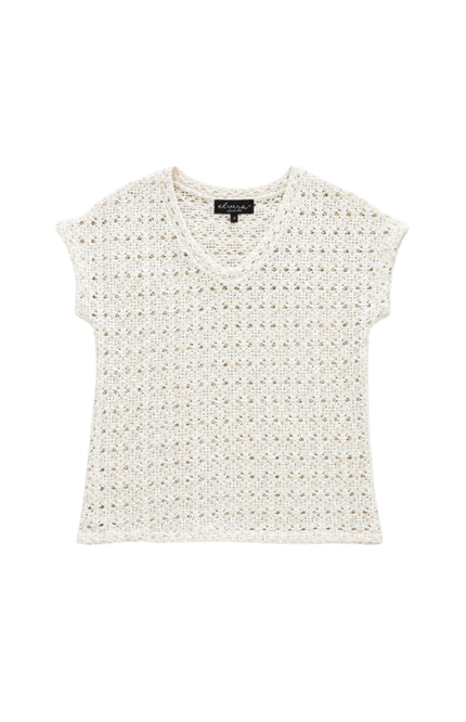 Elvira Casuals Top Julie Ecru Stretchshop.nl