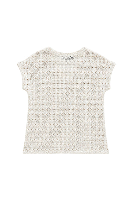 Elvira Casuals Top Julie Ecru Stretchshop.nl