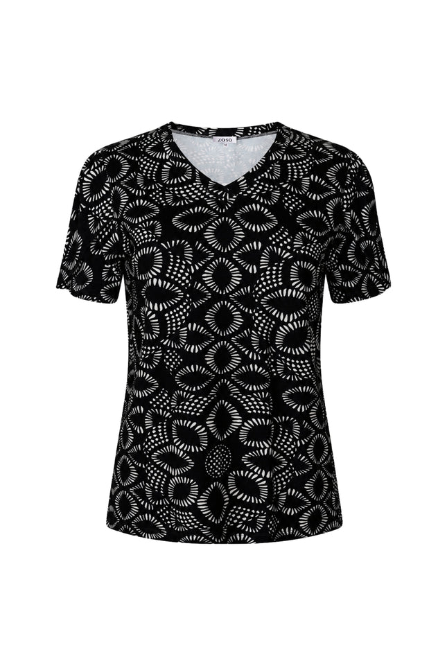 Zoso Top Astrid Black 263 Stretchshop.nl