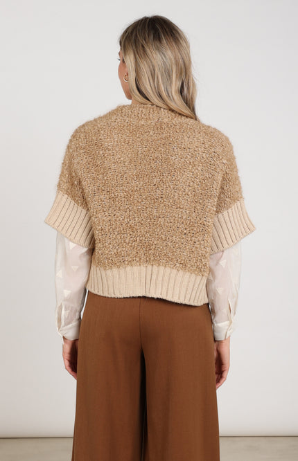 Vest Bell Toffee NKF05032