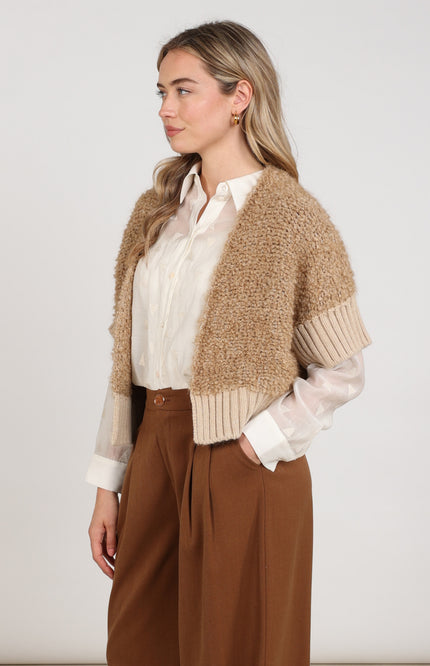 Vest Bell Toffee NKF05032