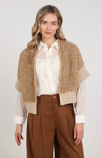 Vest Bell Toffee NKF05032
