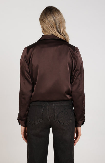 Jacket Doreen Chocolate NKF13129