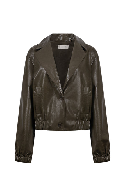 Jacket Madelin PU Moss NKF13139