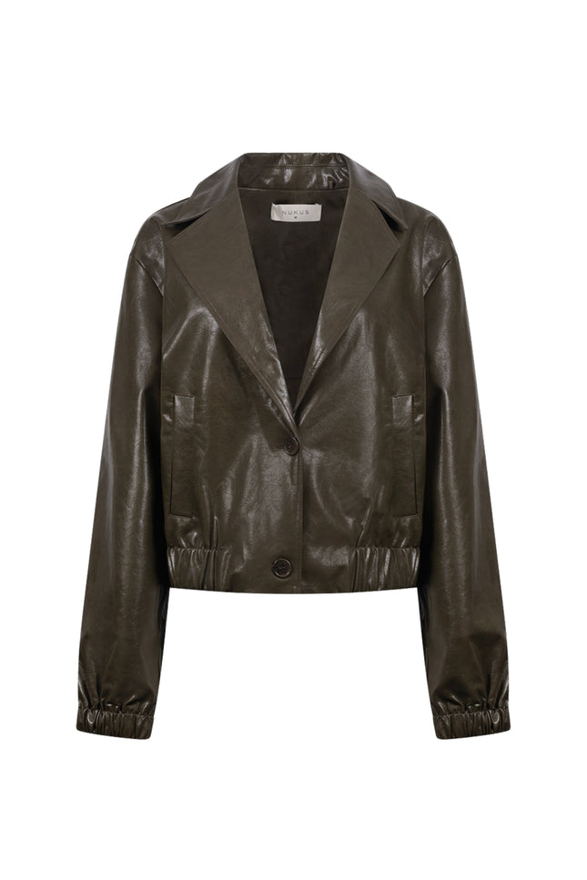 Jacket Madelin PU Moss NKF13139