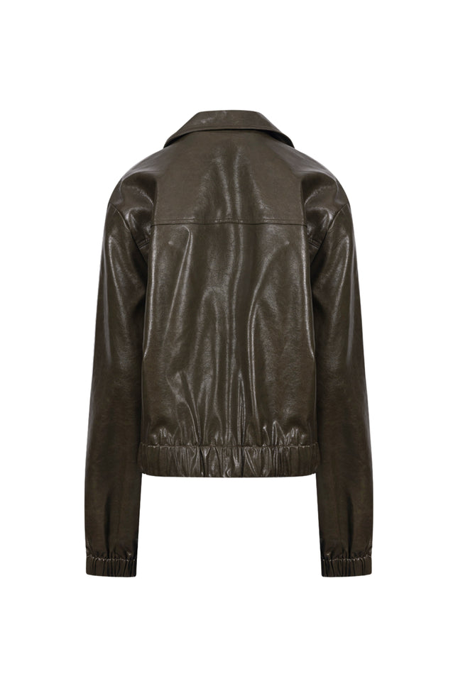 Jacket Madelin PU Moss NKF13139
