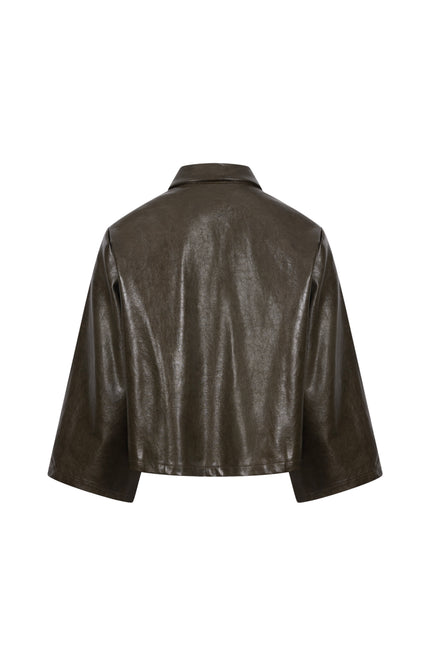 Jacket Mara PU Moss NKF13137
