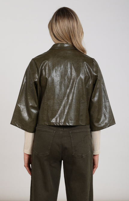 Jacket Mara PU Moss NKF13137