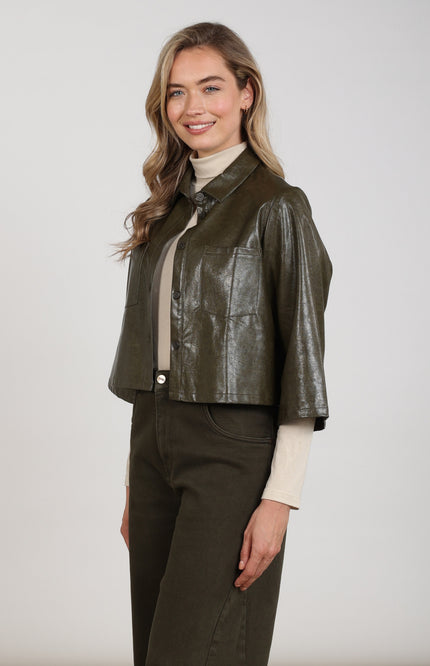 Jacket Mara PU Moss NKF13137