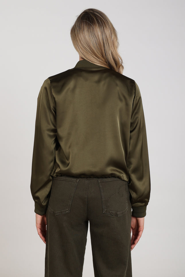Jacket Dena Shiny Moss NKF13127