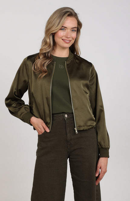 Jacket Dena Shiny Moss NKF13127