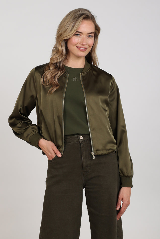 Jacket Dena Shiny Moss NKF13127