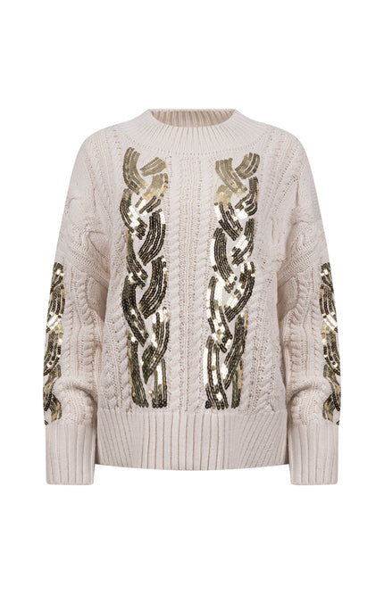 Trui Megan Paillet Offwhite NKF03087