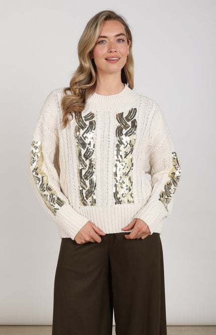 Trui Megan Paillet Offwhite NKF03087