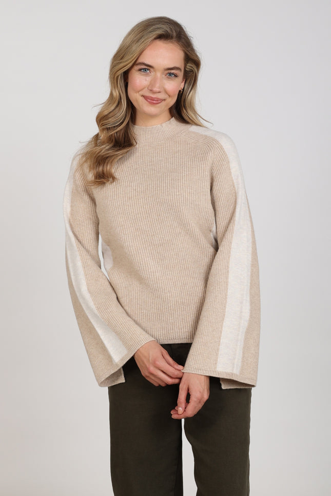 Trui Mindy Sand Offwhite NKF03084