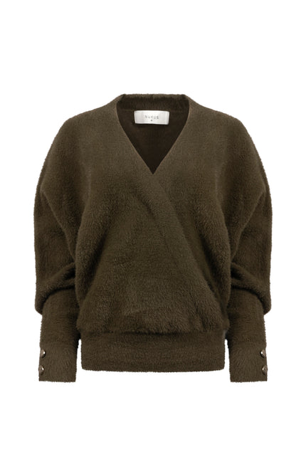 Trui Beau Wrap Moss NKF03081