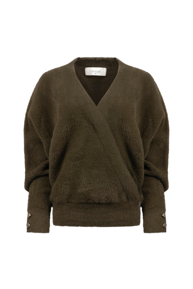 Trui Beau Wrap Moss NKF03081