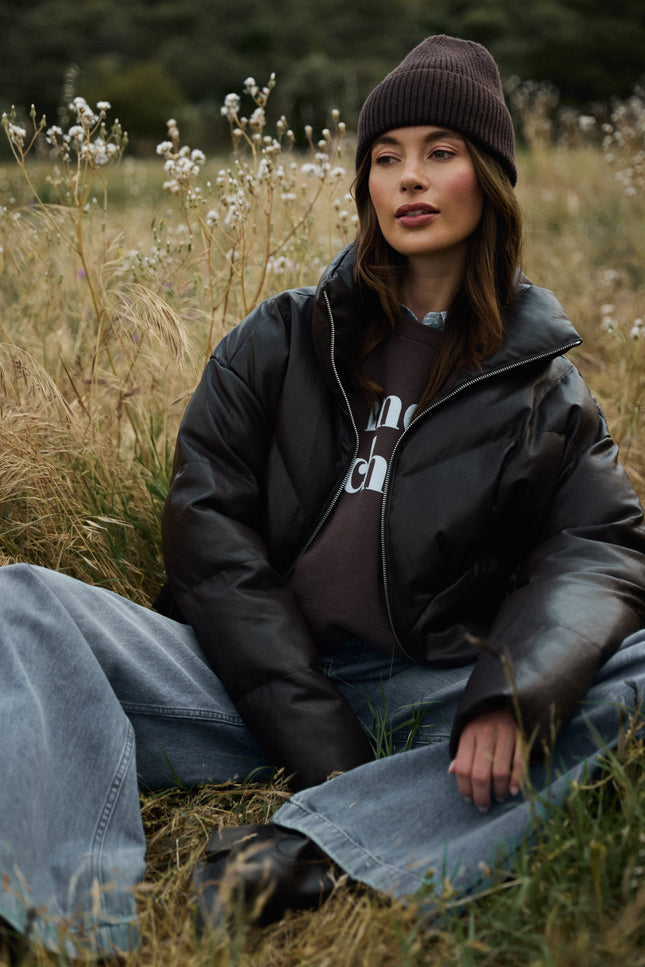 Jacket Angelina Chocolate NKF13161