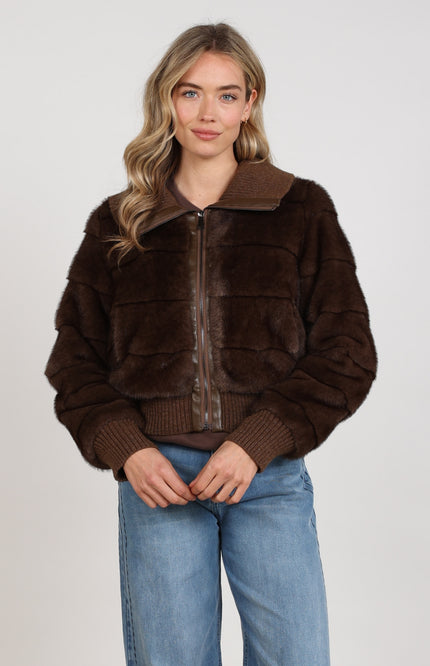 Jacket Manuela Chocolate NKF13152