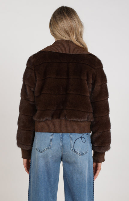 Jacket Manuela Chocolate NKF13152