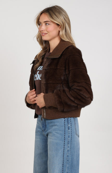 Jacket Manuela Chocolate NKF13152