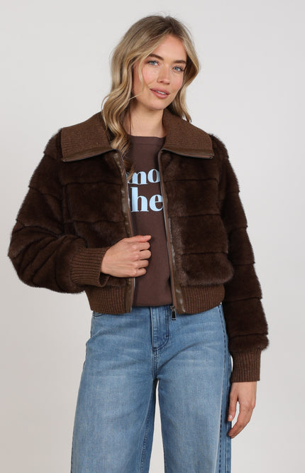 Jacket Manuela Chocolate NKF13152