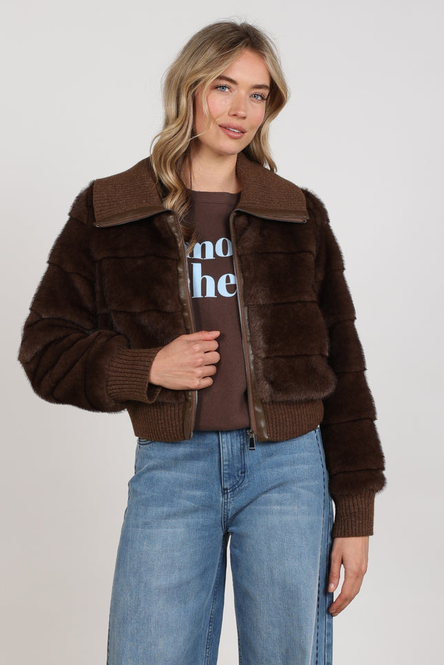 Jacket Manuela Chocolate NKF13152