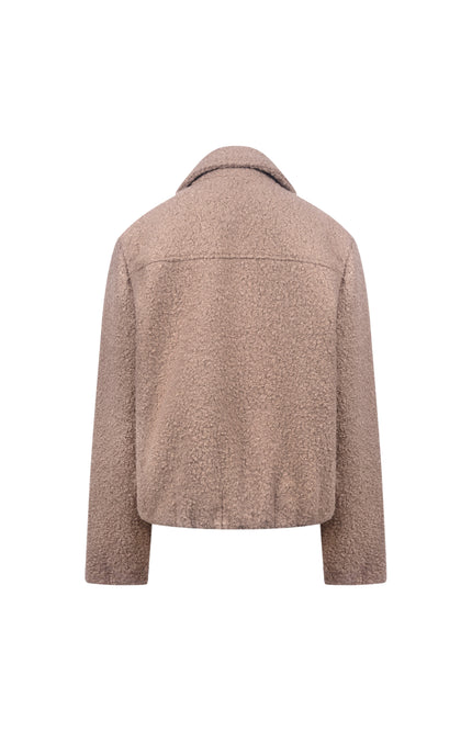 Jacket Madelin Boucle Taupe NKF12010