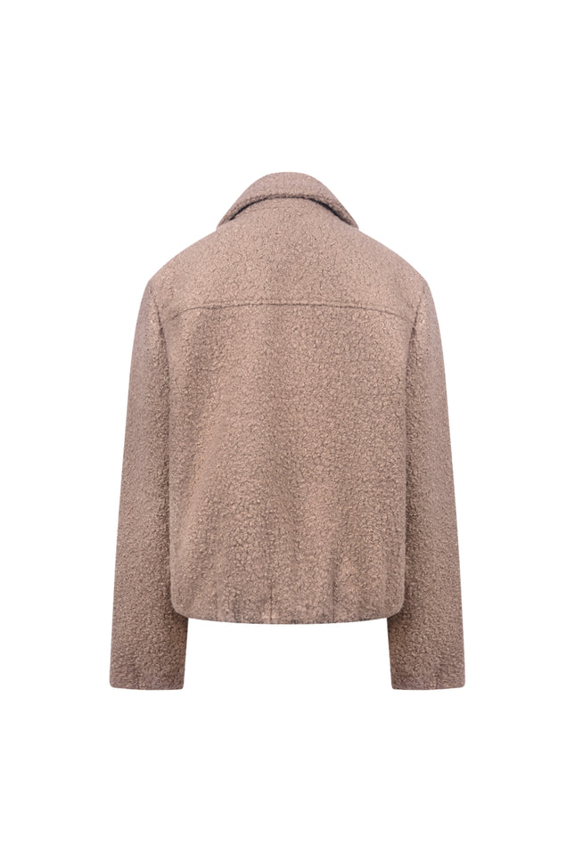 Jacket Madelin Boucle Taupe NKF12010