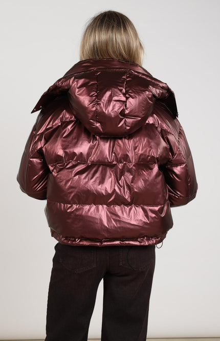 Jacket Melodi Metallic Cherry NKF12008