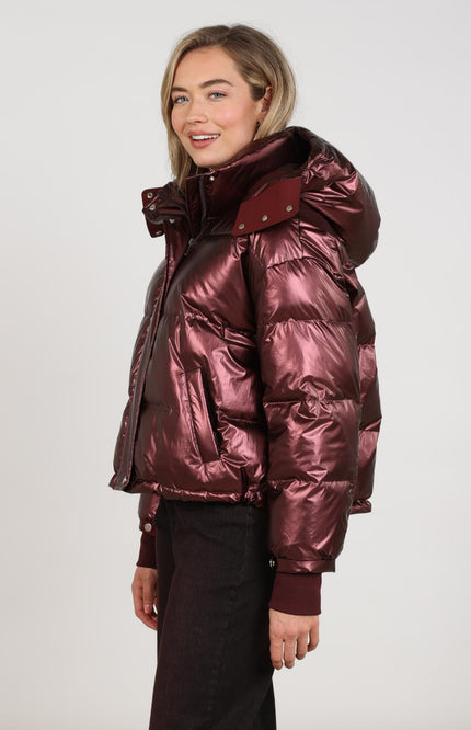 Jacket Melodi Metallic Cherry NKF12008