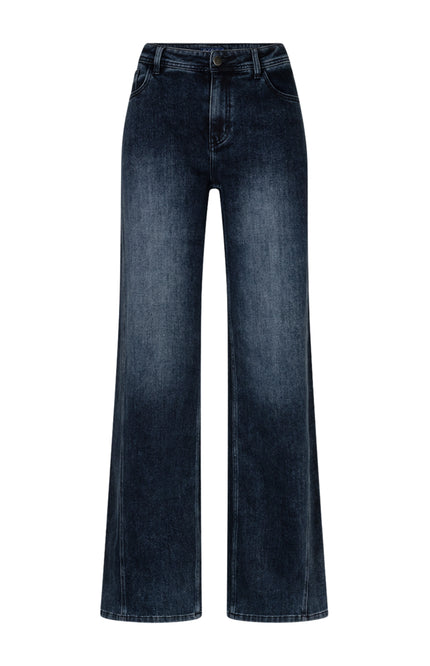 Broek Claudette Insert Blue Black Denim SRB4992 L33