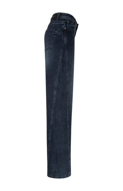 Broek Claudette Insert Blue Black Denim SRB4992 L33