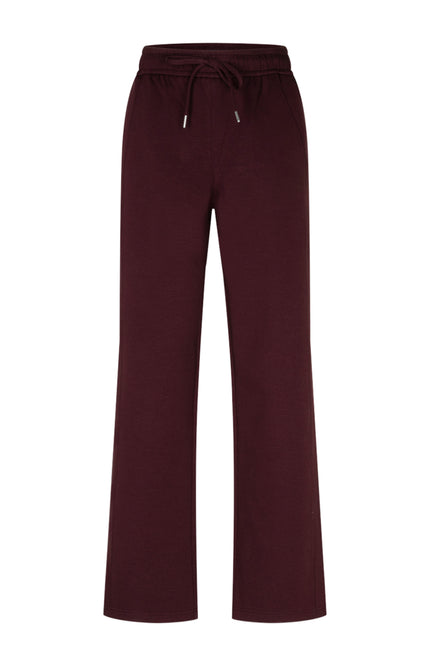 Broek Colette Scuba Burgundy SRB4994 L33