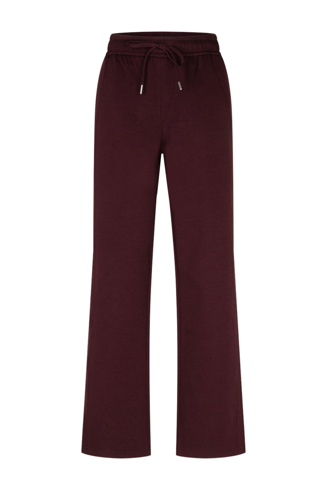 Broek Colette Scuba Burgundy SRB4994 L33