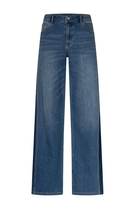 Broek Claudette Insert Contrast Mid Stone Used SRB5012 L31