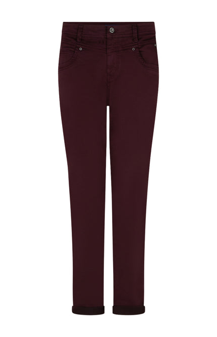 Broek Relax Jog Colour Burgundy SRB5022 L31