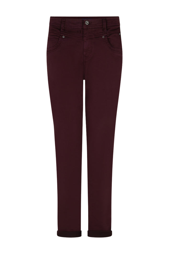 Broek Relax Jog Colour Burgundy SRB5022 L31